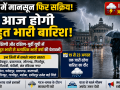 उत्तर प्रदेश में 19 अगस्त 2026 को भारी बारिश और IMD अलर्ट दर्शाता हुआ मौसम समाचार थंबनेल