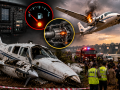 कानपुर में दुर्घटनाग्रस्त Tecnam P2006T ट्रेनिंग विमान और विमान हादसे की तकनीकी जांच का प्रतीकात्मक दृश्य।