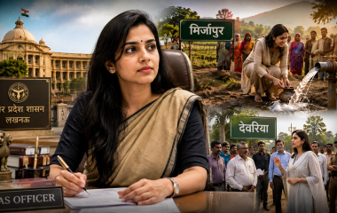IAS अधिकारी दिव्या मित्तल के 13 साल की प्रशासनिक सेवा के बाद इस्तीफे की खबर का प्रतीकात्मक दृश्य।