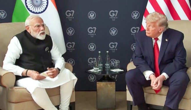 अमेरिकी राष्ट्रपति ट्रंप ने प्रधानमंत्री मोदी के मादक पदार्थों से निपटने के प्रयास की सराहना की