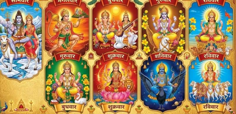 सनातन धर्म में हर दिन किसी भी किसी भगवान को है समर्पित