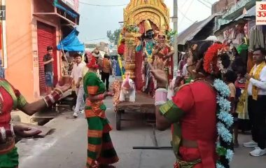 VIDEO: सकीट में धूमधाम से निकाली गणेश शोभायात्रा