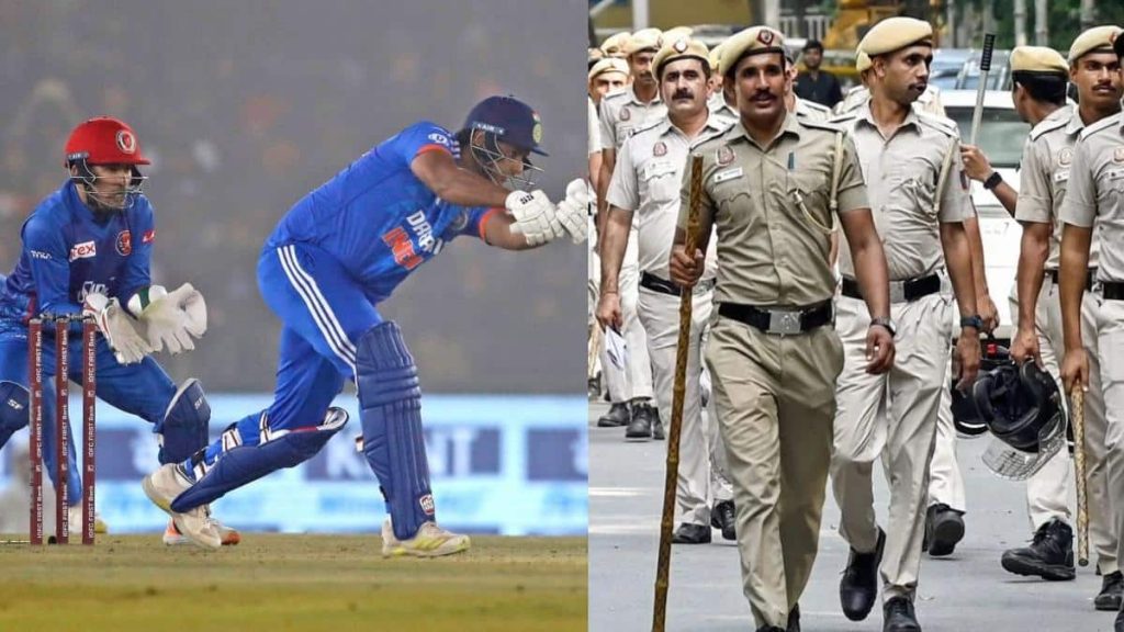 IND-AFG पहला टी20 देखने वालों के लिए दिल्ली पुलिस का संदेश