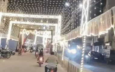 ग्वालियर में गणेश उत्सव की धूम, कहीं घोड़े पर सवार बप्पा तो कहीं शिव की गोद में बाल गणेश; पंडालों में उमड़ रही भीड़
