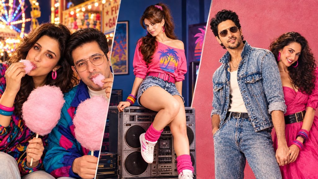 80s के रंग में रंगे सितारे: कियारा-सिद्धार्थ ​से परिणीति-राघव पर चढ़ा रेट्रो लुक का खुमार, AI से बना रहे Vintage Photos