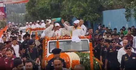हरियाणा: मुख्यमंत्री नायब सैनी ने फरीदाबाद में ‘नमो’ मैराथन को दिखाई हरी झंडी, शिखर धवन हुए शामिल