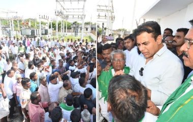 किसानों के मु्द्दे पर तेलंगाना में सियासी संग्राम, KTR ने सरकार को घेरा