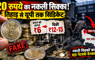 सहारनपुर में पकड़े गए 20 रुपये के कथित नकली सिक्कों का सिंडिकेट