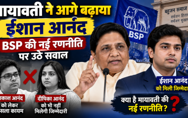 BSP प्रमुख मायावती और उनके भतीजे ईशान आनंद से जुड़ी राजनीतिक खबर