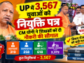 लखनऊ में मुख्यमंत्री योगी आदित्यनाथ द्वारा 3567 चयनित शिक्षकों और संस्था प्रमुखों को नियुक्ति पत्र वितरण कार्यक्रम
