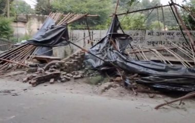 बिजनौर: रात में चला बुलडोजर, सिंचाई विभाग की जमीन से अधिवक्ताओं के चैंबर हटाए; कार्रवाई से असंतोष