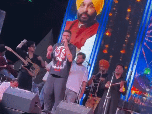 पंजाबी सिंगर निंजा साउंड ऑपरेटर्स से भिड़े:बोले- खाली दिमाग शैतान का घर, मेरे खिलाफ धरने पर बैठने वाले सर्दियों में सब भूल जाओगे