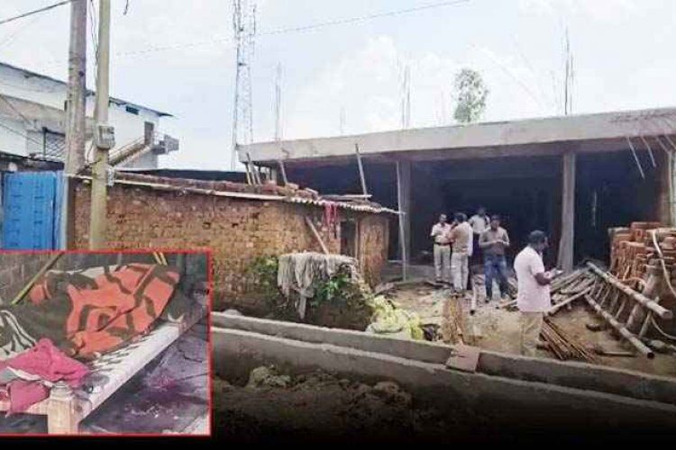 निर्माणाधीन मकान में खूनी वारदात!, खून से लथपथ मिला अधेड़ का शव, गले में गहरे चोट के निशान, इलाके में फैली सनसनी, मौके पर पहुंची FSL की टीम