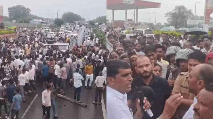 करंट लगने से गई कंप्यूटर ऑपरेटर की जान, मुआवजे की मांग को लेकर परिजनों का चक्काजाम