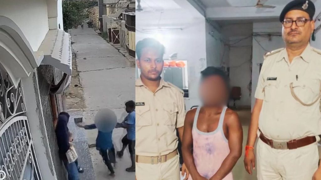 बिहार में नाबालिग से छेड़खानी का सीसीटीवी आया सामने: आरोपी पहले ही जेल में, वीडियो के जरिए उठे सवाल