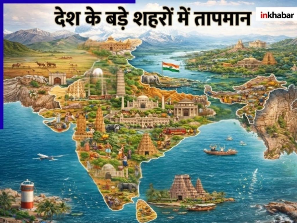 Today Temperature 26 September 2026: देश के 23 राज्यों में बारिश का अलर्ट, जानें देश के 10 शहरों में तापमान का हाल
