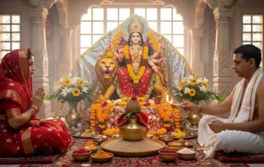 नवरात्रि में कलश स्थापना का शुभ मुहूर्त क्या है? पंचांग से देखें सुबह और दोपहर का घटस्थापना समय
