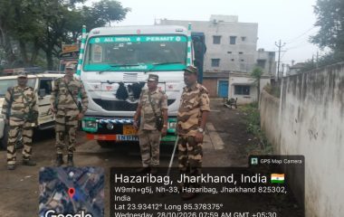 CISF की बड़ी कार्रवाई: अवैध कोयला लदा ट्रक जब्त