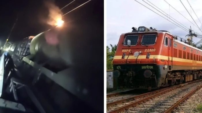 रतलाम आ रही टैंकर मालगाड़ी में आग से मचा हड़कंप, रेलवे ने समय रहते संभाले हालात