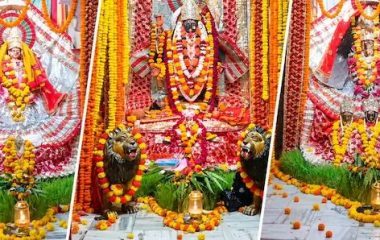 भरतपुर के इस मंदिर में एक साथ विराजमान हैं 3 देवियां, अखंड ज्योति के दर्शन के लिए पहुंचते हैं भक्त