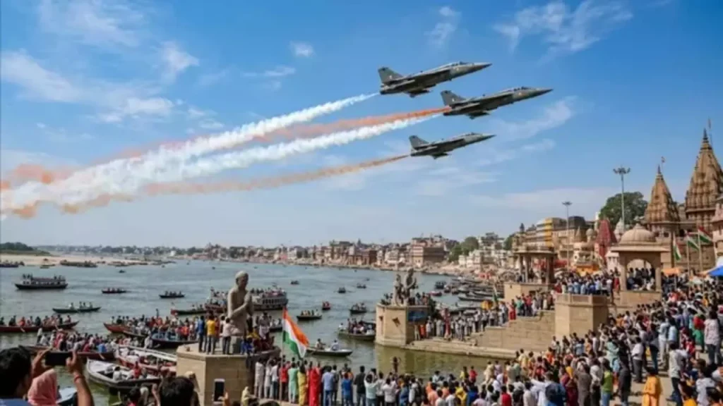 प्रधानमंत्री के प्रस्तावित वाराणसी दौरे और एयर शो की तैयारियों की मुख्यमंत्री ने की समीक्षा
