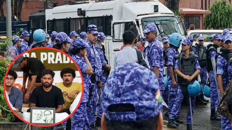 BREAKING : CJP Protest: ज्ञानेश कुमार के खिलाफ प्रदर्शन, मुंबई में ‘जेल भरो आंदोलन’, दिल्ली में 11 मेट्रो स्टेशन बंद