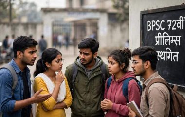 BPSC की 72वीं प्रारंभिक परीक्षा फिर स्थगित, जानें कारण और नई तारीख