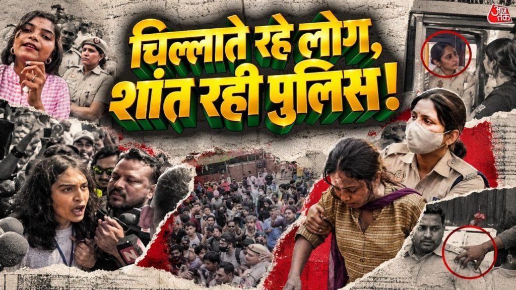 गुस्से के सामने भी नहीं खोया आपा, दिल्ली पुलिस ने वीडियो से दिया सब्र का मतलब