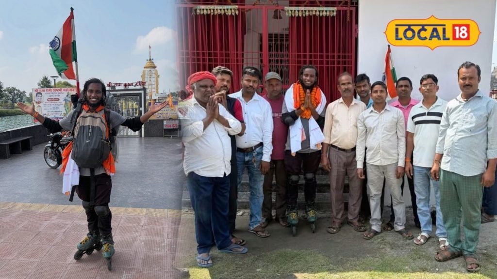 20 राज्य और 21 हजार KM स्केटिंग, 16 शक्तिपीठ, 12 ज्योतिर्लिंग, 4 धाम के किए दर्शन, कोडरमा के अजय ने रचा इतिहास