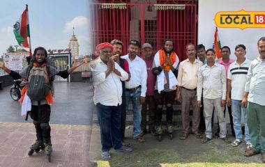 20 राज्य और 21 हजार KM स्केटिंग, 16 शक्तिपीठ, 12 ज्योतिर्लिंग, 4 धाम के किए दर्शन, कोडरमा के अजय ने रचा इतिहास