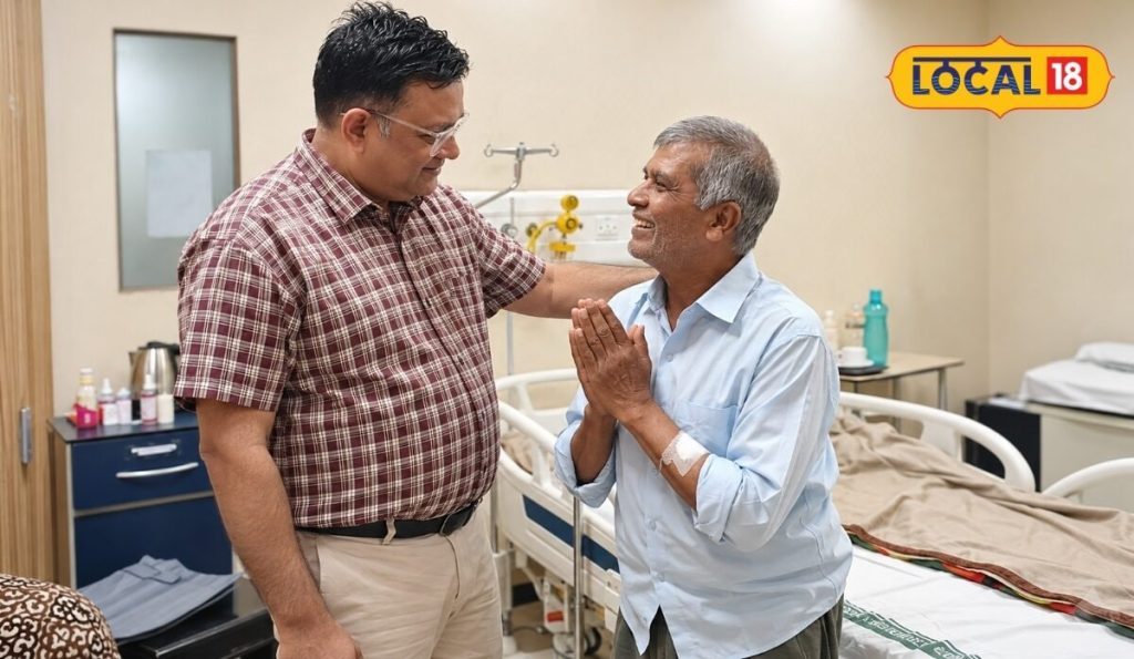 घुटने मुड़कर हो गए थे टेढ़े, 10 सालों तक झुककर चले, पटना में रोबोटिक सर्जरी के बाद सीधे खड़े हुए सुशील सिंह
