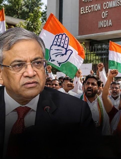 CEC ज्ञानेश कुमार के इस्तीफे की मांग तेज, आज देशभर में कांग्रेस का प्रदर्शन