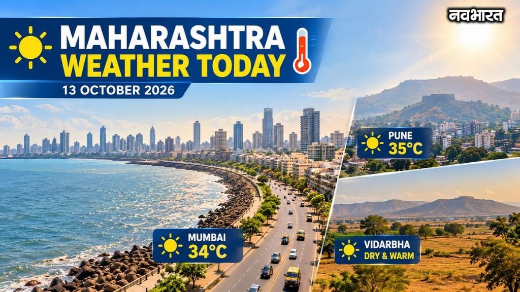 Maharashtra Weather Today: मुंबई-पुणे में गर्मी का असर, विदर्भ समेत महाराष्ट्र के मौसम पर जानें ताजा अपडेट