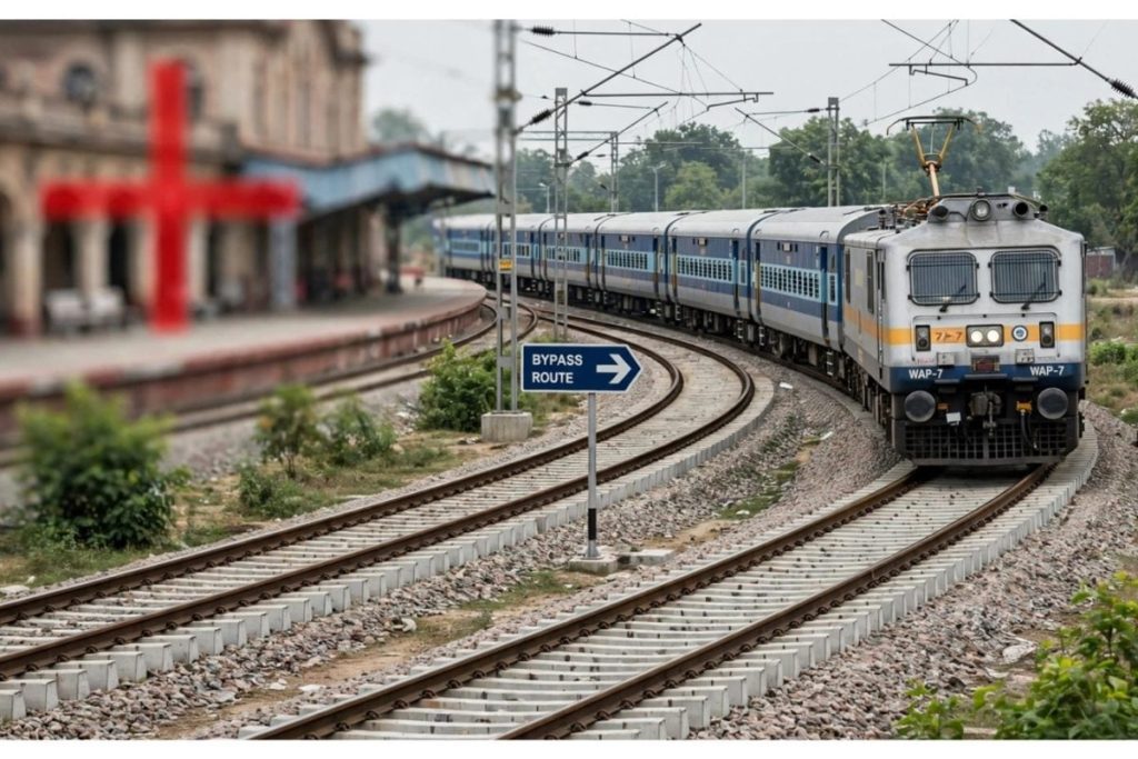 रेलवे का नया बाइपास: दिल्ली-हावड़ा रूट की कई ट्रेनें अब पटना जक्शन नहीं आएंगी, नेउरा-दनियावां होकर चलेंगी