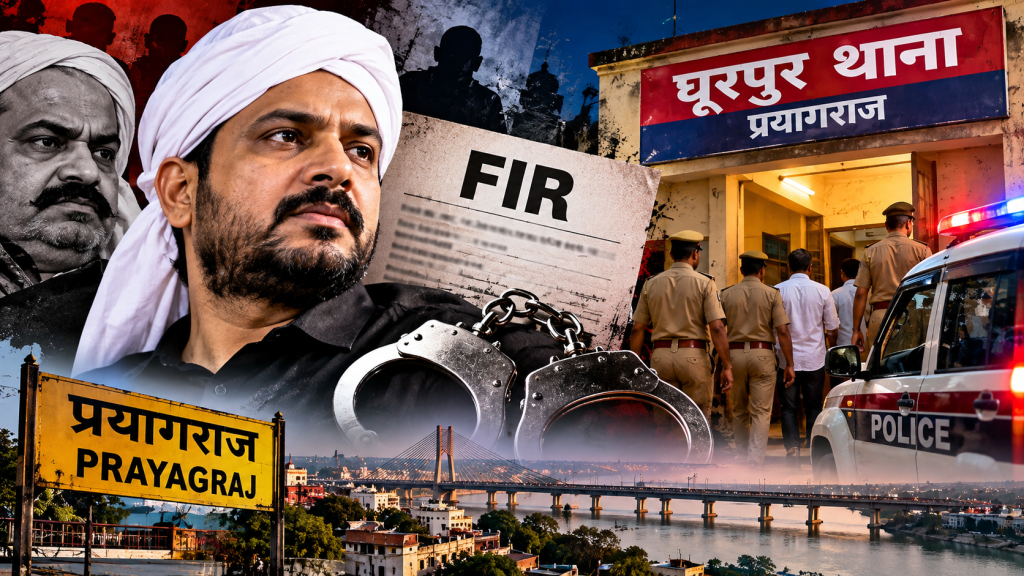 प्रयागराज में हमजा समेत छह लोगों पर FIR, देवव्रत शुक्ला ने दी थी जान से मारने की धमकी की शिकायत