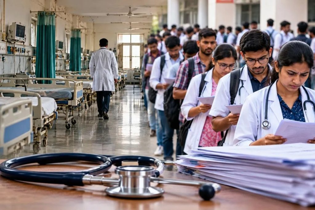 मंत्री का भरोसा कोरा, सरकारी मेडिकल कॉलेजों में पीजी के लिए 25 से 50 लाख की संपत्ति गिरवी रखने की शर्त, जानें क्या है पूरा विवाद और नियम?