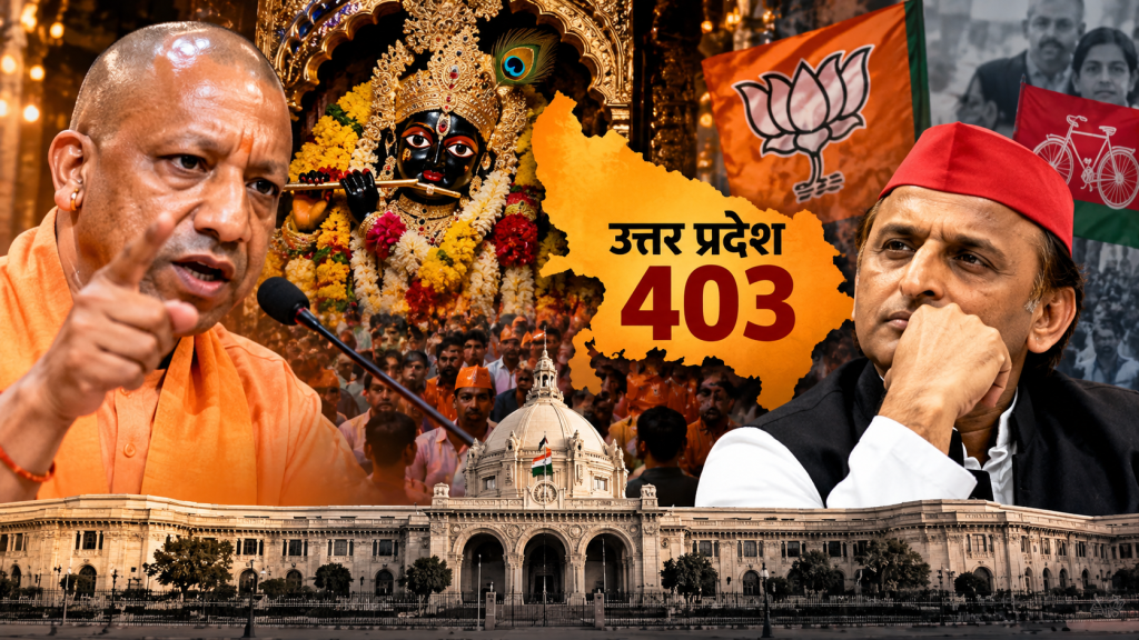 यूपी चुनाव 2027: ‘अबकी बार बांके बिहारी’, अखिलेश यादव को घेरने के लिए BJP का ‘प्लान 403’