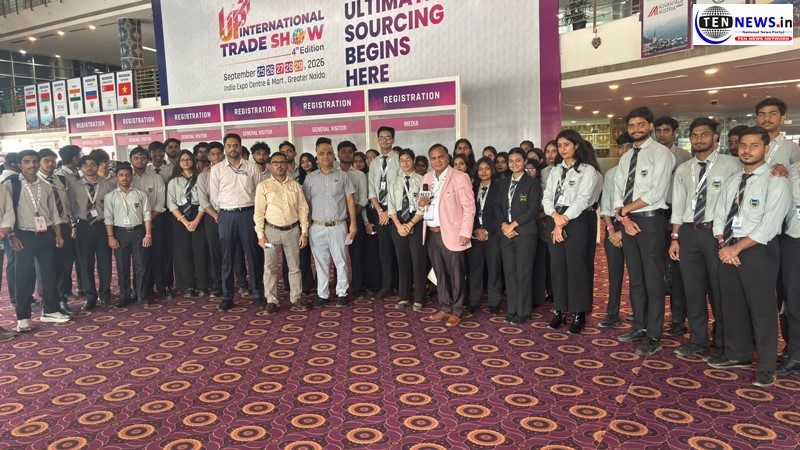 UPITS 2026: Lloyd Group of Institutions के छात्रों ने समझीं अंतरराष्ट्रीय व्यापार की बारीकियां, साझा किया अनुभव