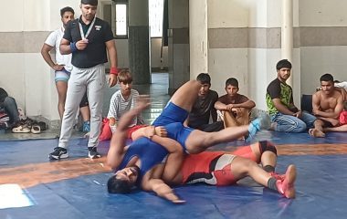 Ambala News: राज्य स्तरीय कुश्ती अखाड़ा व केसरी कुमार दंगल के लिए चयन ट्रायल संपन्न