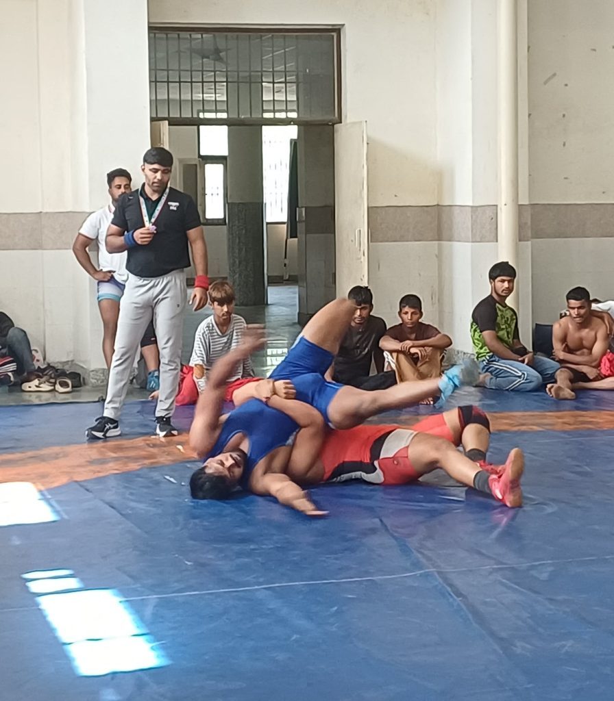 Ambala News: राज्य स्तरीय कुश्ती अखाड़ा व केसरी कुमार दंगल के लिए चयन ट्रायल संपन्न