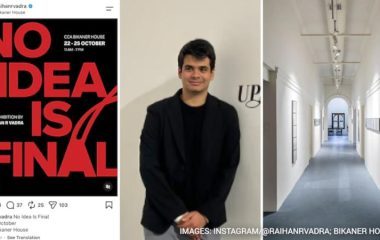 बीकानेर हाउस में रेहान वाड्रा की प्रदर्शनी पर विवाद, 74 तस्वीरों को हटाने का मामला
