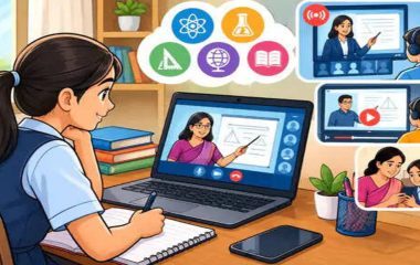 स्कूल की पढ़ाई के साथ अब घर बैठे लाइव क्लास भी, कक्षा 9वीं से 12वीं तक मिलेगी डिजिटल शिक्षा की सुविधा