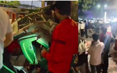 ग्वालियर के शीतला माता मंदिर के पास बैरीकेट्स तोड़ते हुए घुसा ट्रक, श्रद्धालुओं को कुचला, 12 की मौत, कई गंभीर