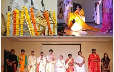 हिंदी माह के समापन समारोह में भाषा की साझेदारी पर चर्चा, डॉ. धर्मेंद्र पारे ने रखे विचार