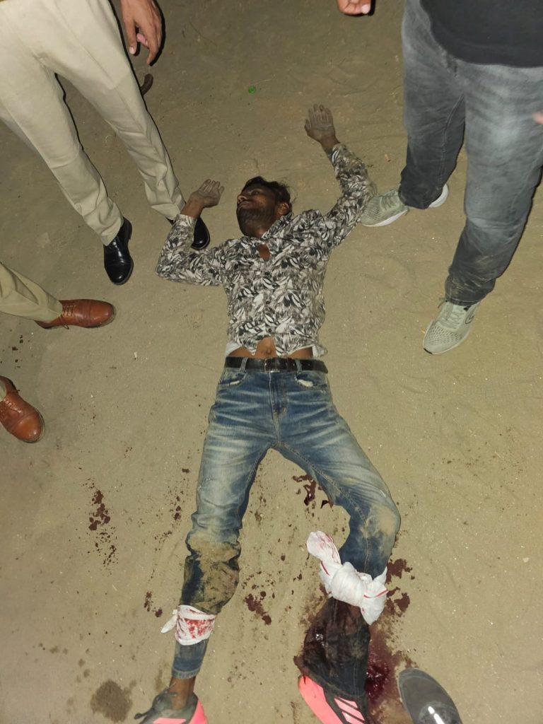 Ghaziabad News: पचास हजार का इनामी पुलिस मुठभेड़ में गिरफ्तार…साथी फरार