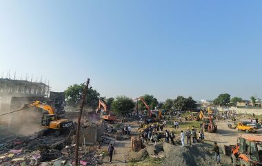 इंंदौर : इंदौर में नई सड़क के लिए फिर हटे 130 बाधक निर्माण, अब बनेगी चौड़ी सड़क