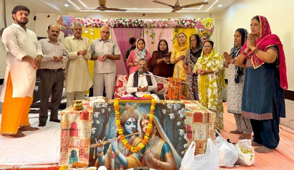 भागवत कथा का महत्व शरीर में आत्मा जैसा : शास्त्री