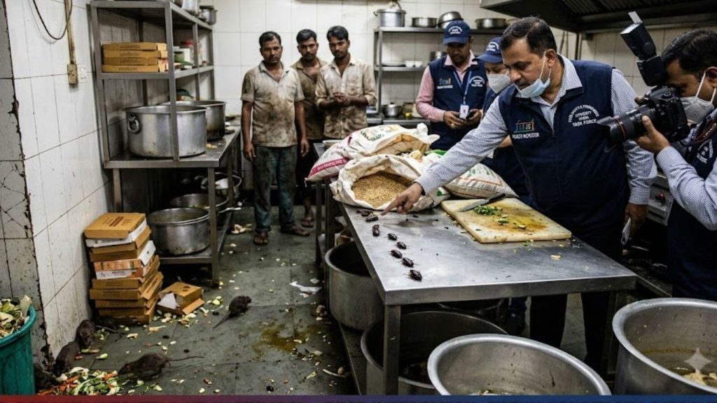 रेलवे के लिए भोजन तैयार करने वाले किचन में मिले चूहे और कॉकरोच, लखनऊ में बेस किचन बंद , रजिस्ट्रेशन रद्द