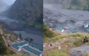 नेपाल में एक बार फिर भयानक बाढ़, सब कुछ बहा ले गई बूढ़ी गंडक नदी की धारा; भयावह VIDEO आया सामने