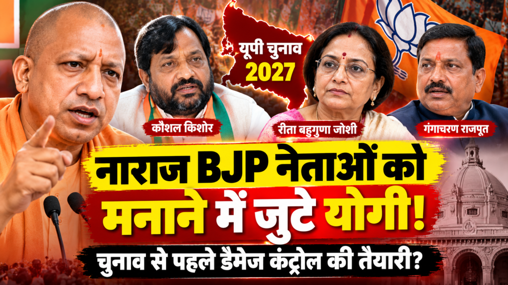 UP Election 2027: नाराज BJP नेताओं को मनाने में जुटे CM योगी, चुनाव से पहले डैमेज कंट्रोल की तैयारी